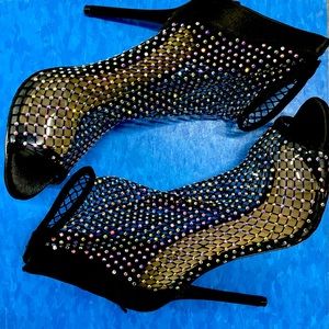 Aldo Rhinestone booties